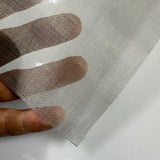 Edelstahl Roh - Drahtgewebe MW 0,3x0,3 - 0,2mm dick