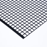 Stahl verzinkt Lochblech Schwarz QG10-12 t=2,0mm