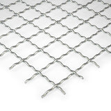 Edelstahl Blank - Wellengitter MW40x40 - 4mm dick