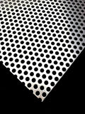 Aluminum perforated sheet RV5-8 - 1.5mm thick
