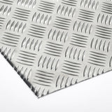 Aluminium Riffelblech Quintett - 3/5mm dick