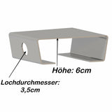 Aluminium eloxiert- Monitorständer