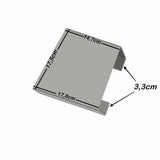 Aluminium eloxiert- Monitorständer