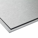 Edelstahl Blech - 1,0mm dick - Einseitig geschliffen & foliert
