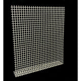 Edelstahl roh Wellengitter MW10x10 - 2,0mm dick