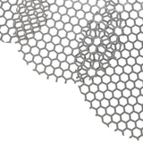Ronde Edelstahl Lochblech Hexagonal HV7-9 - 1,0mm dick