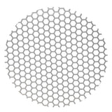 Ronde Edelstahl Lochblech Hexagonal HV7-9 - 1,0mm dick