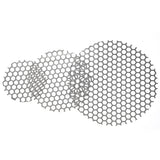 Ronde Edelstahl Lochblech Hexagonal HV7-9 - 1,0mm dick
