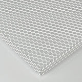 Perforated steel sheet hexagonal HV6-6.7 - 1.5mm thick - black