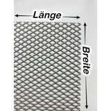 Stahl blank, Streckgitter MW 10 x 5 x 1,5 x 1