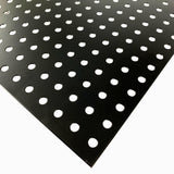Stahl Verzinkt Lochblech RG10-25,98 - 1,5mm dick - Schwarz