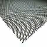 Stahl Lochblech Hexagonal HV2-2,5 - 1,0mm dick - Schwarz