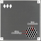 Stahl verzinkt - Magnettafel - Pinnwand - Weiß