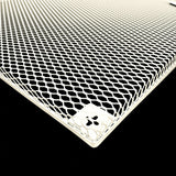 Stahl verzinkt - Magnettafel - Pinnwand - Weiß