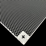 Stahl verzinkt - Magnettafel - Pinnwand - Weiß