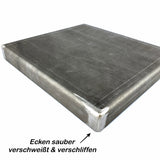 Stahl - Feuerschale - Grill- und Kaminschutz - Feuerwanne
