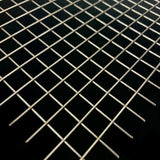 RESTPOSTEN EDELSTAHL ROH - SCHWEISSGITTER MW20X20 - 2,0 MM DICK