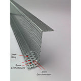 Aluminium - Z-Profil - RV3-5 - 1000mm lang