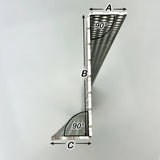Aluminium - Z-Profil - RV3-5 - 1000mm lang