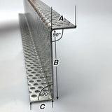 Aluminium - Z-Profil - RV5-8 - 1000mm lang