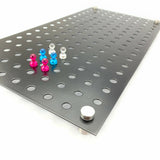 Magnetisches Memoboard aus Lochblech