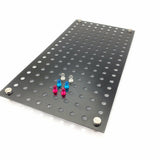 Magnetisches Memoboard aus Lochblech