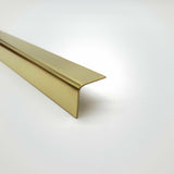 Messing Winkelprofil, L-Profil, 0,7mm, 500mm lang