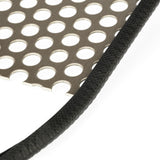 PVC 1 Meter Kantenschutz Profil 9,5x6,5mm  für Lochbleche und Streckmetalle  Klemmbereich 1-2 mm
