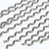 Edelstahl Roh Wellendraht - 2,0mm dick