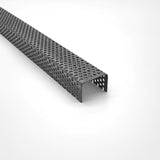 Edelstahl- U-Profil - 1,0mm dick -  RV3-5 - 1000mm lang